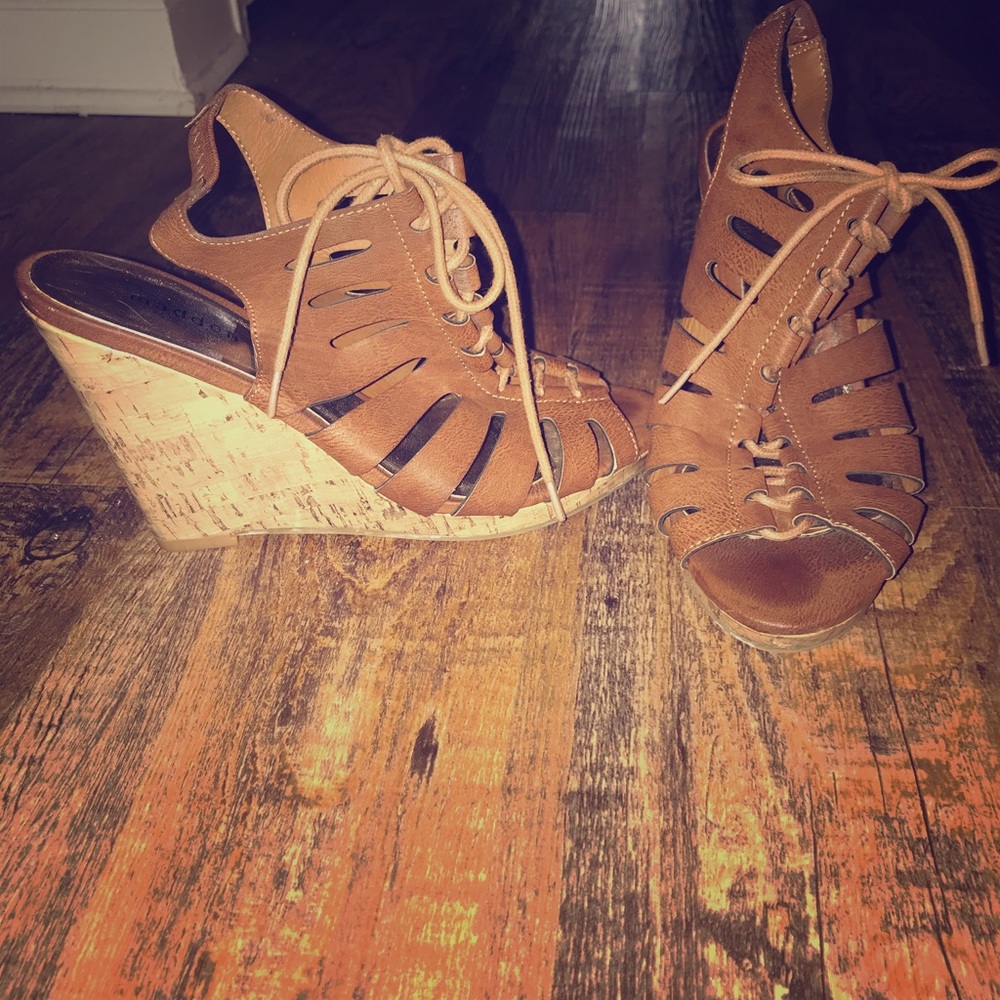 Madden Girl Wedges Size 7.5